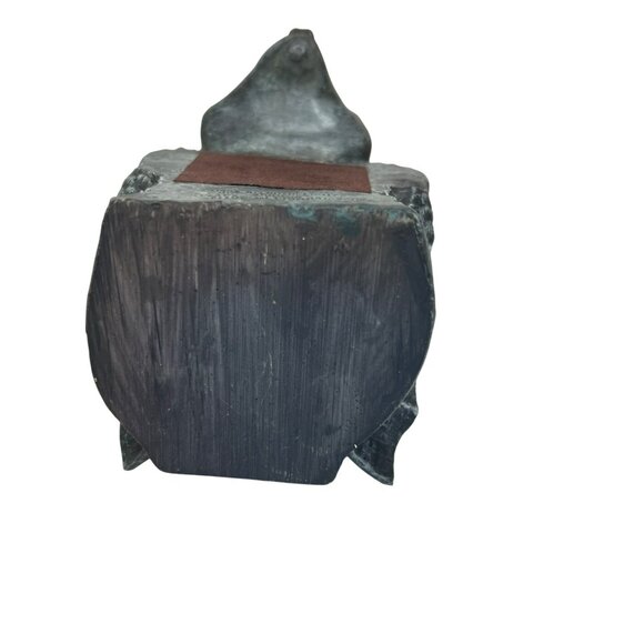 Accoutrements 1994 Resin Dragon Gargoyle Statue Bookend Shelf Sitter Decor - Picture 8 of 9